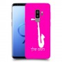 סקספון כיסוי מגן קשיח בעיצוב אישי עם השם שלך ל Samsung Galaxy S9+ יחידה אחת סקרין מובייל