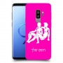 תאומים כיסוי מגן קשיח בעיצוב אישי עם השם שלך ל Samsung Galaxy S9+ יחידה אחת סקרין מובייל