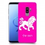 אריה כיסוי מגן קשיח בעיצוב אישי עם השם שלך ל Samsung Galaxy S9+ יחידה אחת סקרין מובייל
