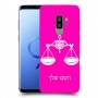 מאזניים כיסוי מגן קשיח בעיצוב אישי עם השם שלך ל Samsung Galaxy S9+ יחידה אחת סקרין מובייל