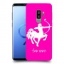 קשת כיסוי מגן קשיח בעיצוב אישי עם השם שלך ל Samsung Galaxy S9+ יחידה אחת סקרין מובייל