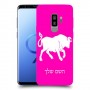שור כיסוי מגן קשיח בעיצוב אישי עם השם שלך ל Samsung Galaxy S9+ יחידה אחת סקרין מובייל