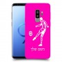 שחקן כדורגל כיסוי מגן קשיח בעיצוב אישי עם השם שלך ל Samsung Galaxy S9+ יחידה אחת סקרין מובייל