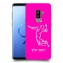 שחקן כדורעף כיסוי מגן קשיח בעיצוב אישי עם השם שלך ל Samsung Galaxy S9+ יחידה אחת סקרין מובייל