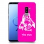 סנטה קלאוס כיסוי מגן קשיח בעיצוב אישי עם השם שלך ל Samsung Galaxy S9+ יחידה אחת סקרין מובייל