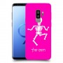 שלד כיסוי מגן קשיח בעיצוב אישי עם השם שלך ל Samsung Galaxy S9+ יחידה אחת סקרין מובייל