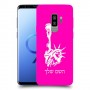פסל החירות כיסוי מגן קשיח בעיצוב אישי עם השם שלך ל Samsung Galaxy S9+ יחידה אחת סקרין מובייל