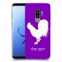 תרנגול כיסוי מגן קשיח בעיצוב אישי עם השם שלך ל Samsung Galaxy S9+ יחידה אחת סקרין מובייל