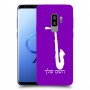 סקספון כיסוי מגן קשיח בעיצוב אישי עם השם שלך ל Samsung Galaxy S9+ יחידה אחת סקרין מובייל