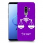 מאזניים כיסוי מגן קשיח בעיצוב אישי עם השם שלך ל Samsung Galaxy S9+ יחידה אחת סקרין מובייל