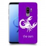 עקרב כיסוי מגן קשיח בעיצוב אישי עם השם שלך ל Samsung Galaxy S9+ יחידה אחת סקרין מובייל