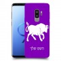 שור כיסוי מגן קשיח בעיצוב אישי עם השם שלך ל Samsung Galaxy S9+ יחידה אחת סקרין מובייל