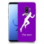 רץ כיסוי מגן קשיח בעיצוב אישי עם השם שלך ל Samsung Galaxy S9+ יחידה אחת סקרין מובייל