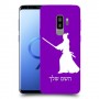 סמוראי כיסוי מגן קשיח בעיצוב אישי עם השם שלך ל Samsung Galaxy S9+ יחידה אחת סקרין מובייל