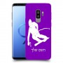 סקִי כיסוי מגן קשיח בעיצוב אישי עם השם שלך ל Samsung Galaxy S9+ יחידה אחת סקרין מובייל