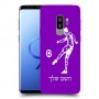 שחקן כדורגל כיסוי מגן קשיח בעיצוב אישי עם השם שלך ל Samsung Galaxy S9+ יחידה אחת סקרין מובייל