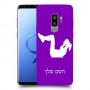 אימון ספורט - אישה כיסוי מגן קשיח בעיצוב אישי עם השם שלך ל Samsung Galaxy S9+ יחידה אחת סקרין מובייל