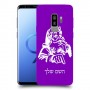 סנטה קלאוס כיסוי מגן קשיח בעיצוב אישי עם השם שלך ל Samsung Galaxy S9+ יחידה אחת סקרין מובייל