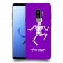 שלד כיסוי מגן קשיח בעיצוב אישי עם השם שלך ל Samsung Galaxy S9+ יחידה אחת סקרין מובייל