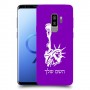 פסל החירות כיסוי מגן קשיח בעיצוב אישי עם השם שלך ל Samsung Galaxy S9+ יחידה אחת סקרין מובייל