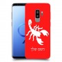 עקרב כיסוי מגן קשיח בעיצוב אישי עם השם שלך ל Samsung Galaxy S9+ יחידה אחת סקרין מובייל