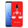 מאזניים כיסוי מגן קשיח בעיצוב אישי עם השם שלך ל Samsung Galaxy S9+ יחידה אחת סקרין מובייל