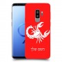 עקרב כיסוי מגן קשיח בעיצוב אישי עם השם שלך ל Samsung Galaxy S9+ יחידה אחת סקרין מובייל