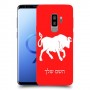 שור כיסוי מגן קשיח בעיצוב אישי עם השם שלך ל Samsung Galaxy S9+ יחידה אחת סקרין מובייל