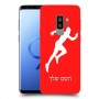 רץ כיסוי מגן קשיח בעיצוב אישי עם השם שלך ל Samsung Galaxy S9+ יחידה אחת סקרין מובייל