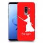 סמוראי כיסוי מגן קשיח בעיצוב אישי עם השם שלך ל Samsung Galaxy S9+ יחידה אחת סקרין מובייל