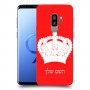 כתר מלכותי כיסוי מגן קשיח בעיצוב אישי עם השם שלך ל Samsung Galaxy S9+ יחידה אחת סקרין מובייל