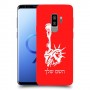 פסל החירות כיסוי מגן קשיח בעיצוב אישי עם השם שלך ל Samsung Galaxy S9+ יחידה אחת סקרין מובייל