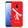 טלסקופ כיסוי מגן קשיח בעיצוב אישי עם השם שלך ל Samsung Galaxy S9+ יחידה אחת סקרין מובייל
