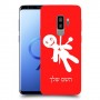 וודו כיסוי מגן קשיח בעיצוב אישי עם השם שלך ל Samsung Galaxy S9+ יחידה אחת סקרין מובייל