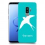 ציפור לבלוע כיסוי מגן קשיח בעיצוב אישי עם השם שלך ל Samsung Galaxy S9+ יחידה אחת סקרין מובייל