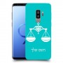 מאזניים כיסוי מגן קשיח בעיצוב אישי עם השם שלך ל Samsung Galaxy S9+ יחידה אחת סקרין מובייל