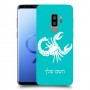 עקרב כיסוי מגן קשיח בעיצוב אישי עם השם שלך ל Samsung Galaxy S9+ יחידה אחת סקרין מובייל