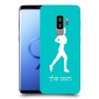 ג'וגלין - אישה כיסוי מגן קשיח בעיצוב אישי עם השם שלך ל Samsung Galaxy S9+ יחידה אחת סקרין מובייל