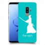סמוראי כיסוי מגן קשיח בעיצוב אישי עם השם שלך ל Samsung Galaxy S9+ יחידה אחת סקרין מובייל