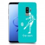 שחקן כדורגל כיסוי מגן קשיח בעיצוב אישי עם השם שלך ל Samsung Galaxy S9+ יחידה אחת סקרין מובייל