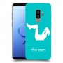 אימון ספורט - אישה כיסוי מגן קשיח בעיצוב אישי עם השם שלך ל Samsung Galaxy S9+ יחידה אחת סקרין מובייל