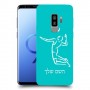 שחקן כדורעף כיסוי מגן קשיח בעיצוב אישי עם השם שלך ל Samsung Galaxy S9+ יחידה אחת סקרין מובייל