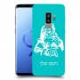 סנטה קלאוס כיסוי מגן קשיח בעיצוב אישי עם השם שלך ל Samsung Galaxy S9+ יחידה אחת סקרין מובייל