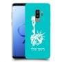 פסל החירות כיסוי מגן קשיח בעיצוב אישי עם השם שלך ל Samsung Galaxy S9+ יחידה אחת סקרין מובייל
