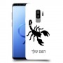 עקרב כיסוי מגן קשיח בעיצוב אישי עם השם שלך ל Samsung Galaxy S9+ יחידה אחת סקרין מובייל