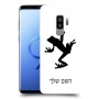 צפרדע טרופית כיסוי מגן קשיח בעיצוב אישי עם השם שלך ל Samsung Galaxy S9+ יחידה אחת סקרין מובייל