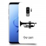 חצוצרה כיסוי מגן קשיח בעיצוב אישי עם השם שלך ל Samsung Galaxy S9+ יחידה אחת סקרין מובייל