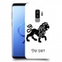 אריה כיסוי מגן קשיח בעיצוב אישי עם השם שלך ל Samsung Galaxy S9+ יחידה אחת סקרין מובייל