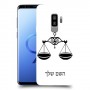 מאזניים כיסוי מגן קשיח בעיצוב אישי עם השם שלך ל Samsung Galaxy S9+ יחידה אחת סקרין מובייל