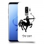 קשת כיסוי מגן קשיח בעיצוב אישי עם השם שלך ל Samsung Galaxy S9+ יחידה אחת סקרין מובייל